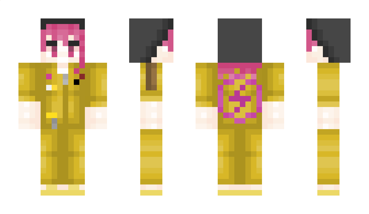 Magnified Minecraft Skin