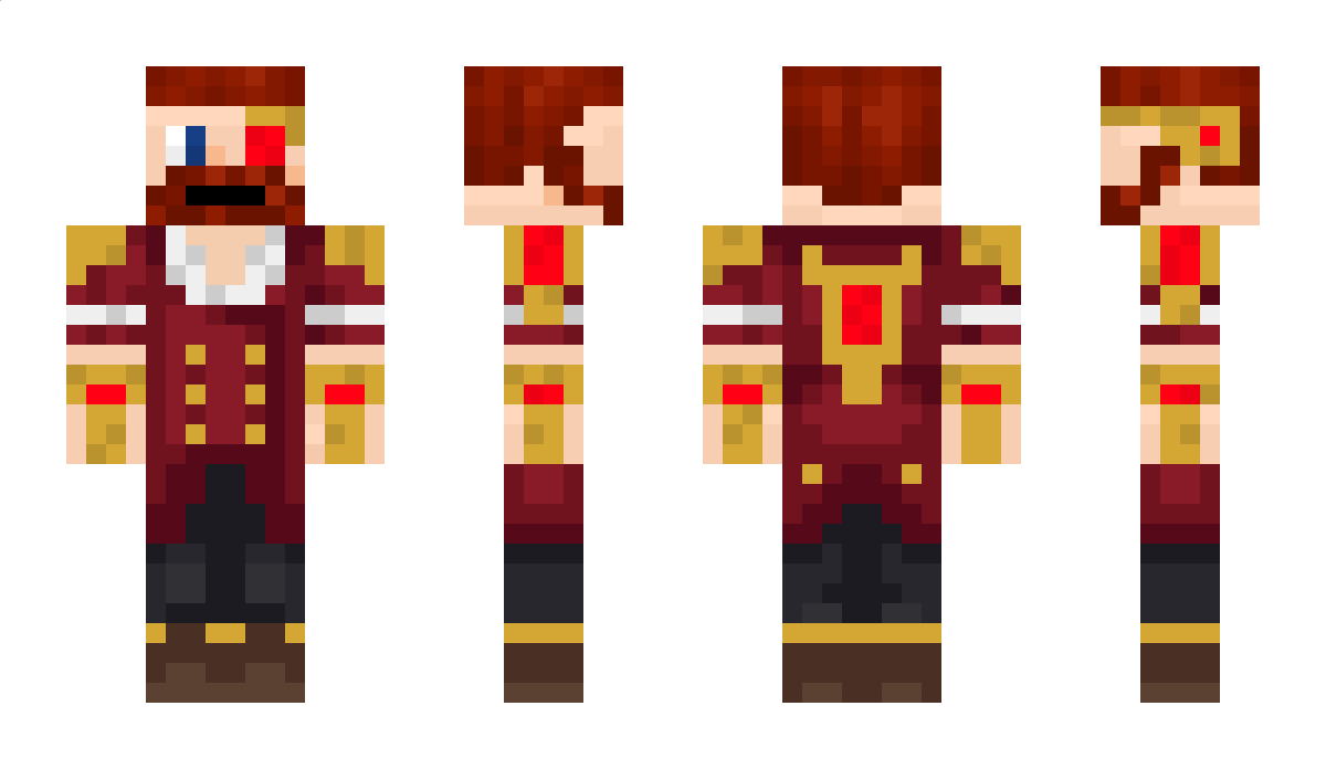 DemonicRedhead Minecraft Skin