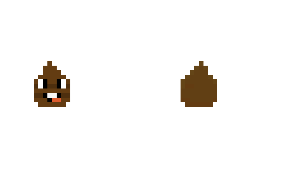 PoopFace Minecraft Skin