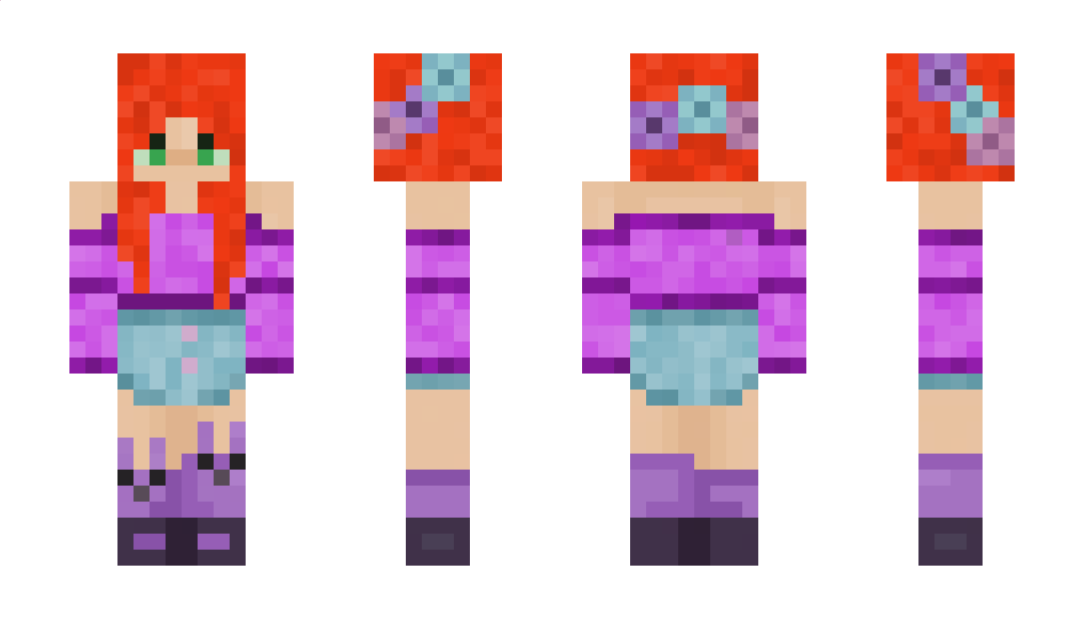 LadyDinaMita Minecraft Skin