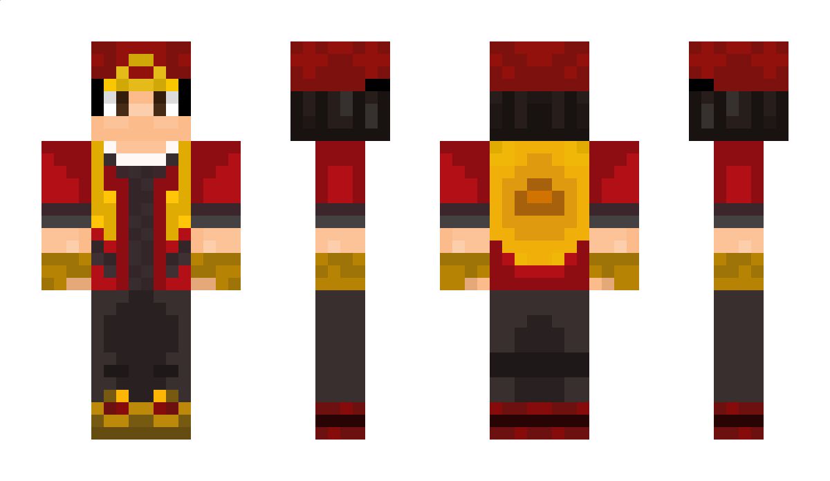 GoldenWolfAE Minecraft Skin