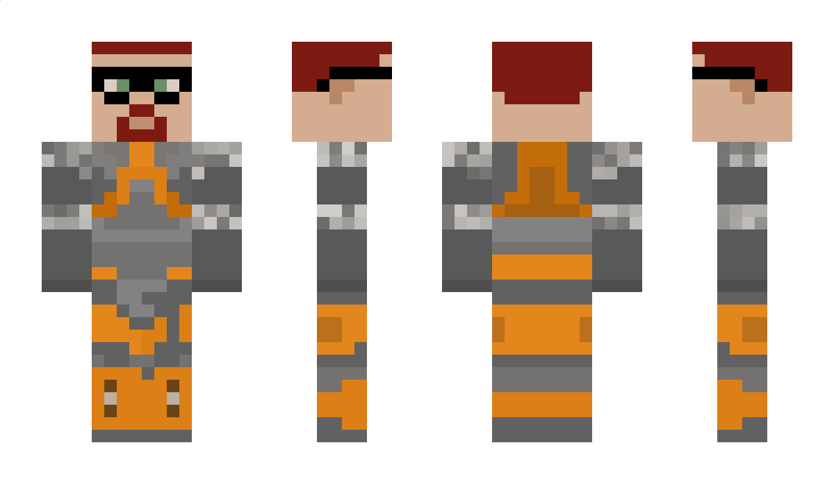 Gordon_Freeman Minecraft Skin