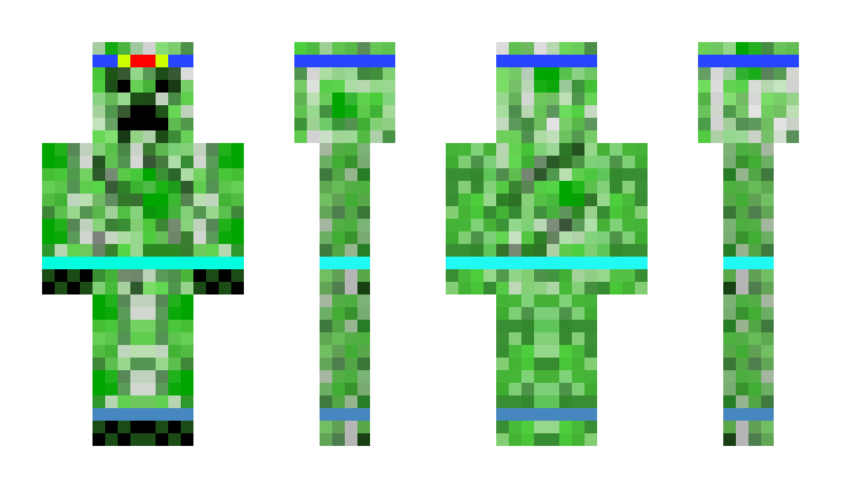 3DCreeper Minecraft Skin