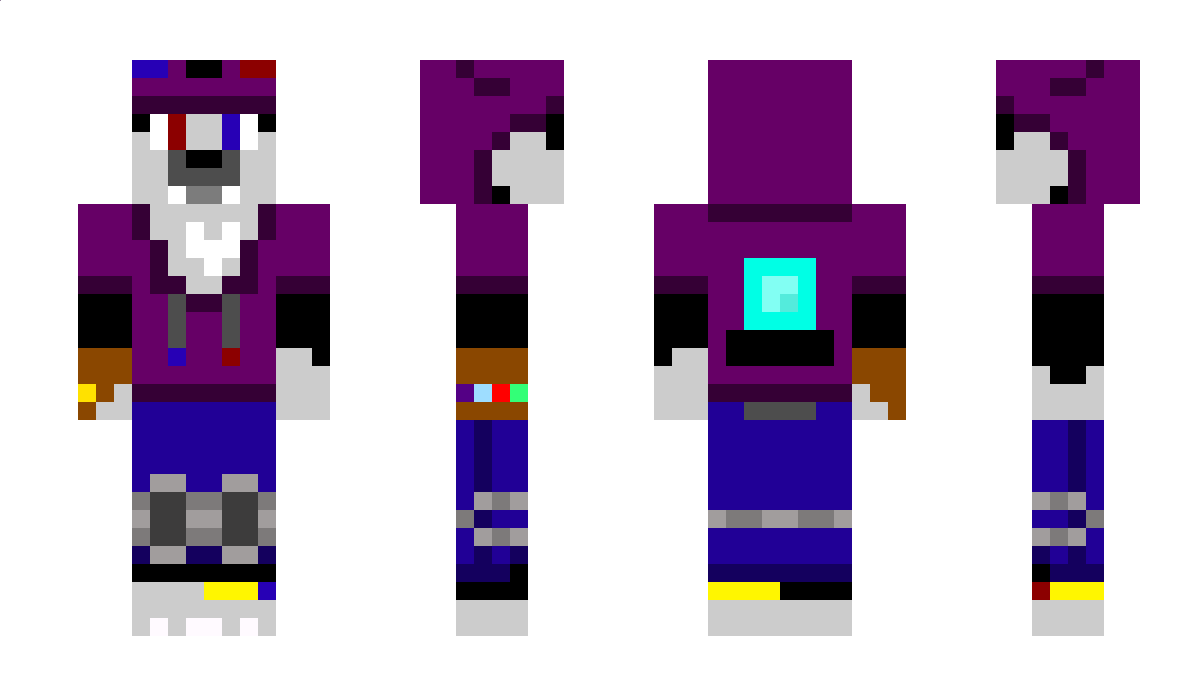 LunarWolf Minecraft Skin