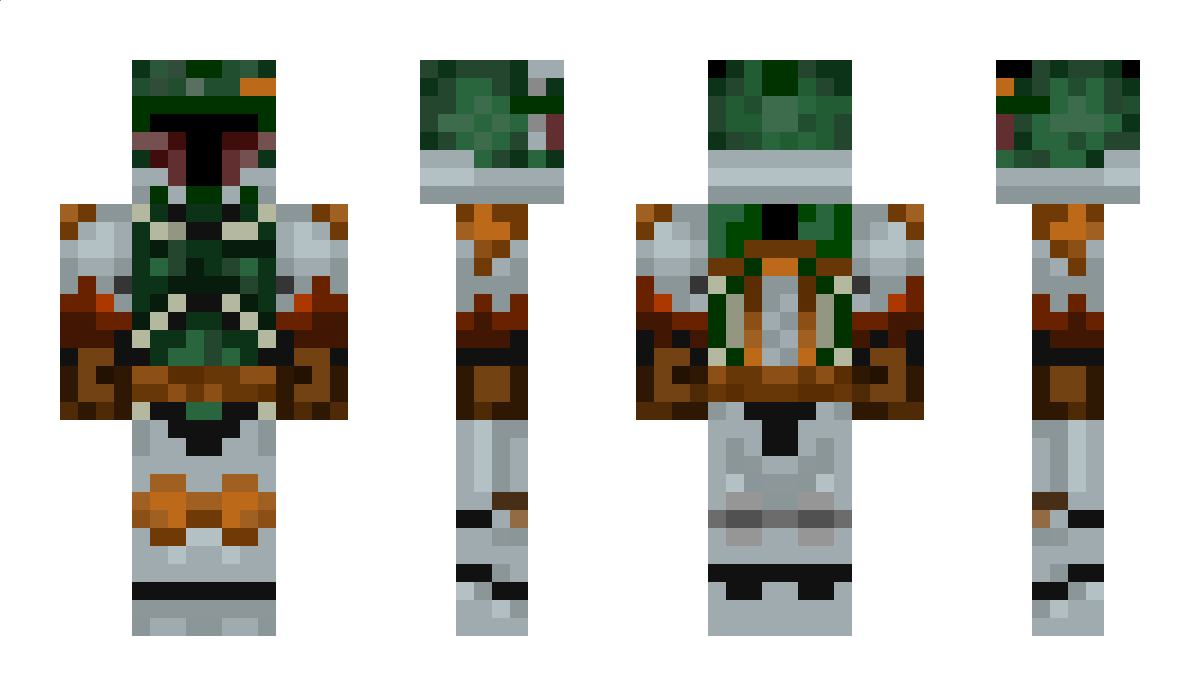 Boba_Fett_ Minecraft Skin