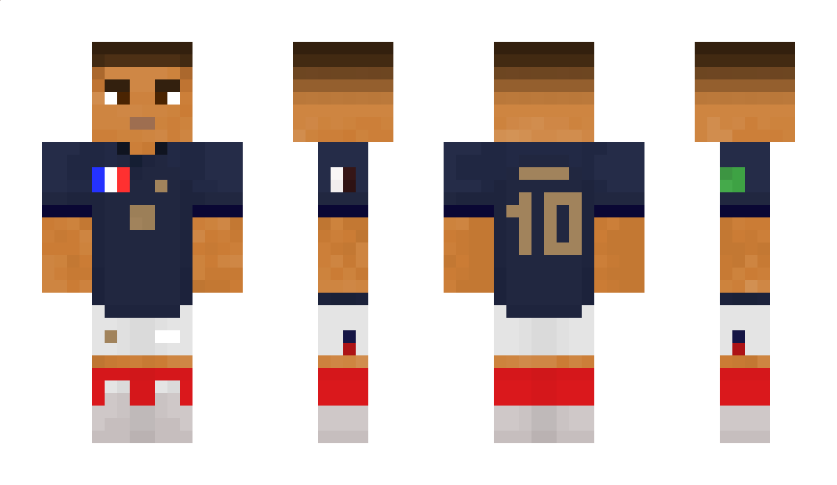 kylian_mbappe_13 Minecraft Skin