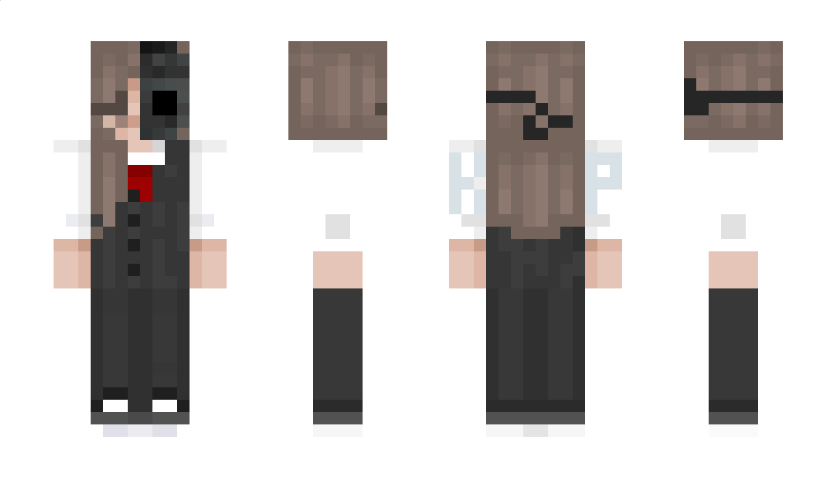 HalfandHalf Minecraft Skin