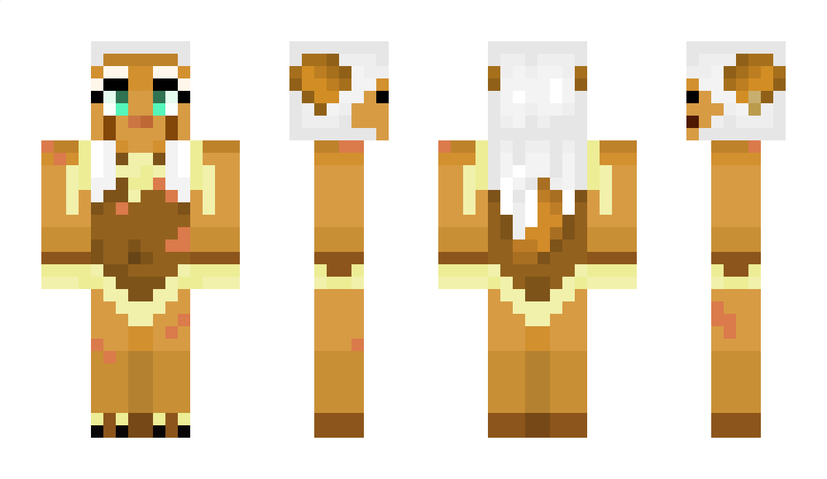 GoldenFoxyTheFox Minecraft Skin