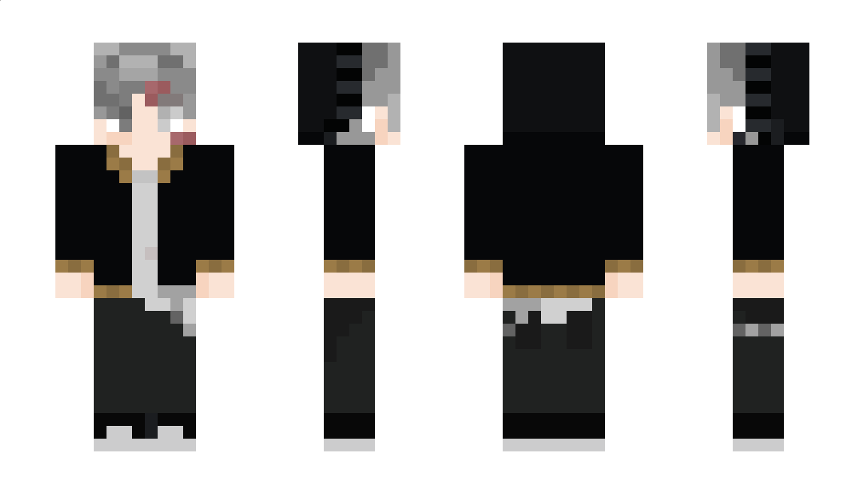 SilverSuited Minecraft Skin