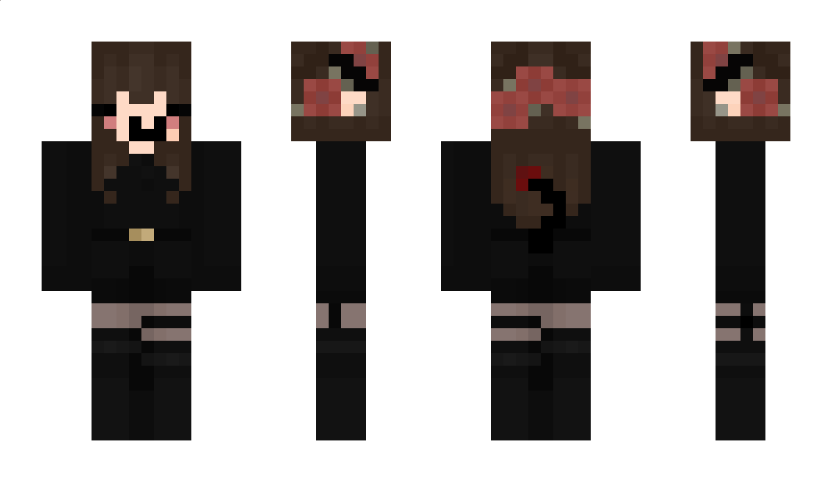 AkuSenpai Minecraft Skin