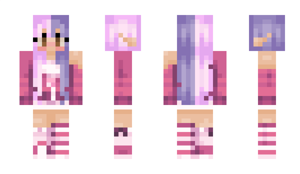 LilacGamePlays Minecraft Skin