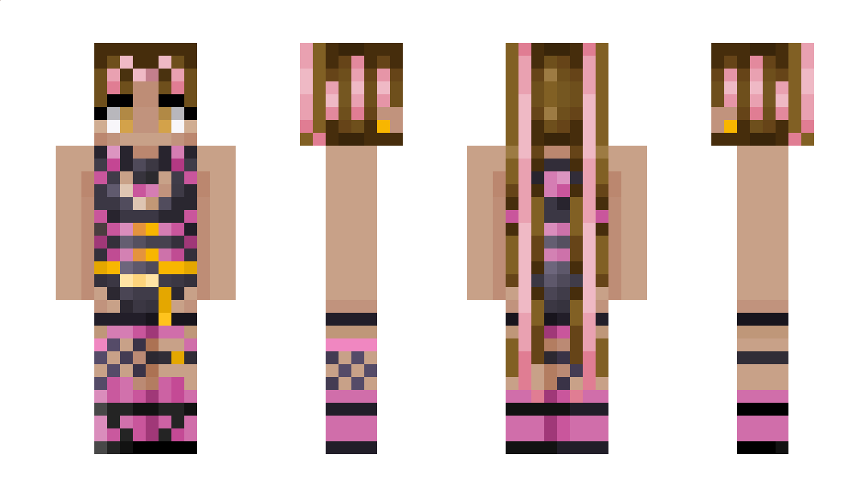 purinsesu Minecraft Skin