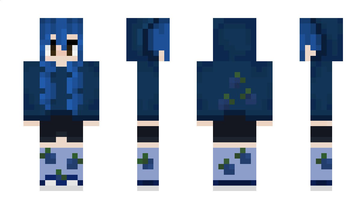 BillieBlueberry Minecraft Skin