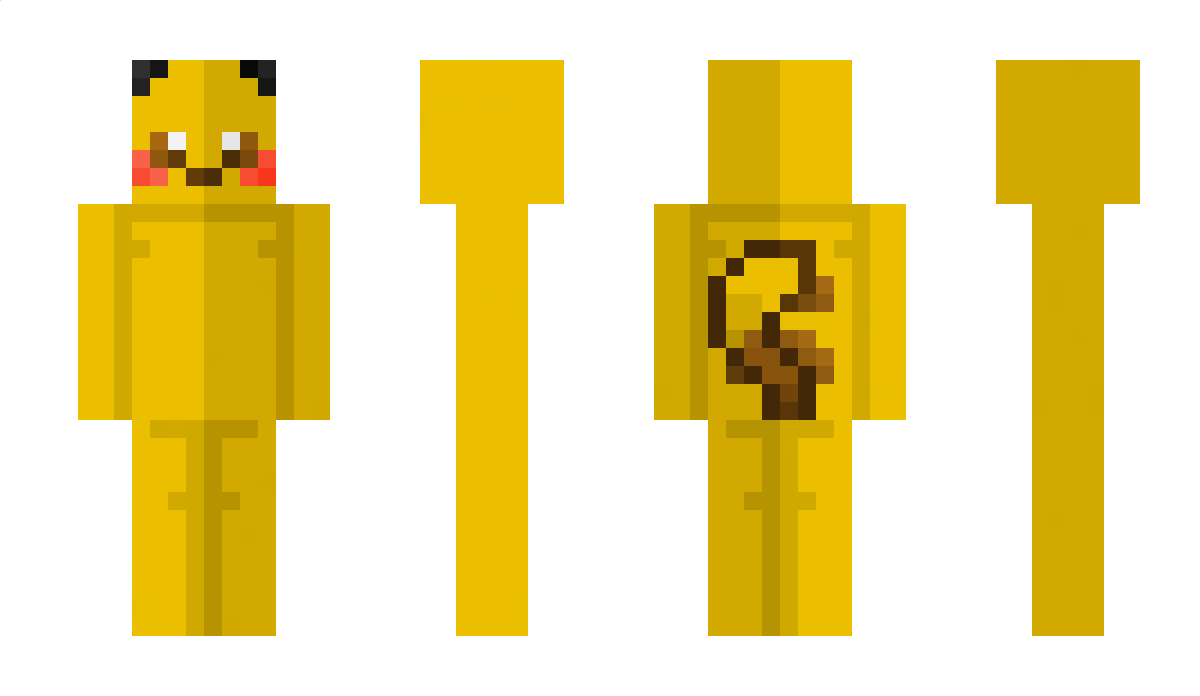 ExclusivePichu Minecraft Skin