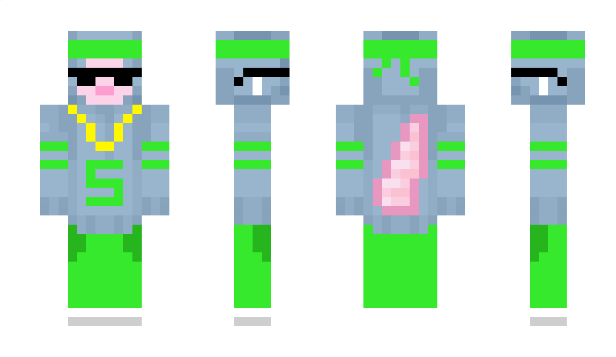 AxoSimple Minecraft Skin