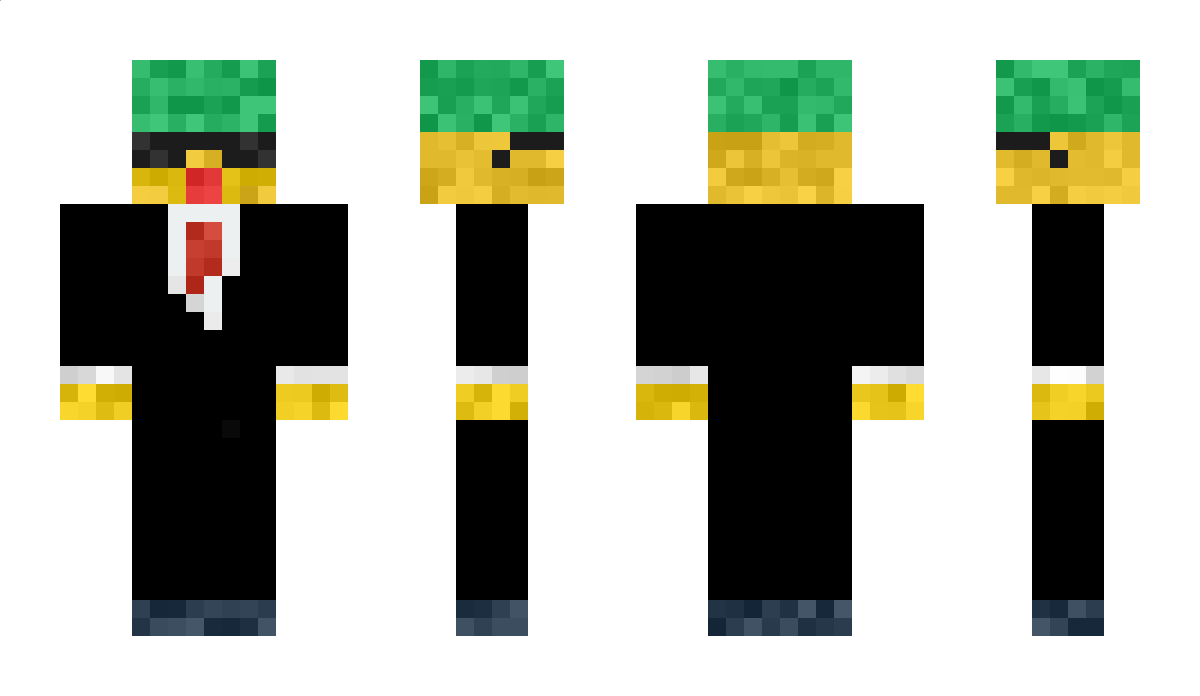 P1neappleBand1t Minecraft Skin