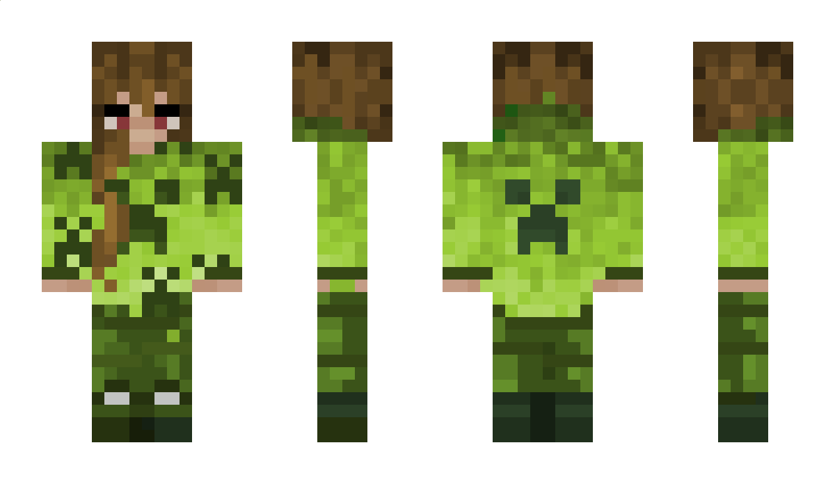 Creepergirl4325 Minecraft Skin