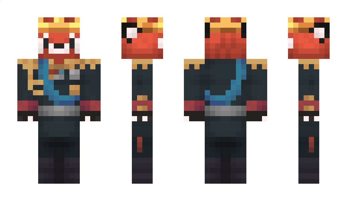 RedPandaBaron Minecraft Skin