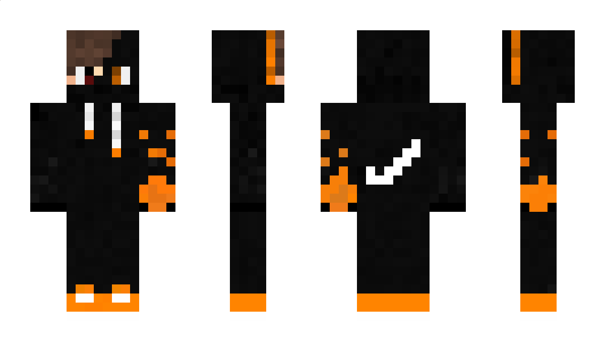 xBreamInOrange Minecraft Skin