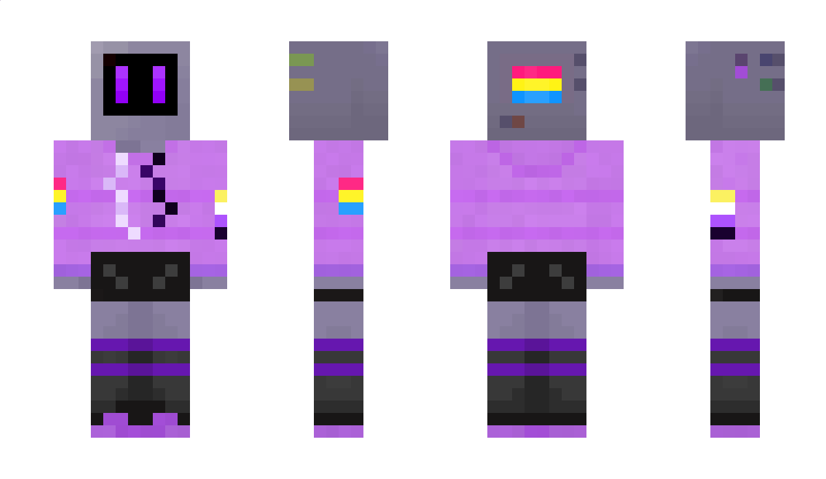 GlitchedAce Minecraft Skin