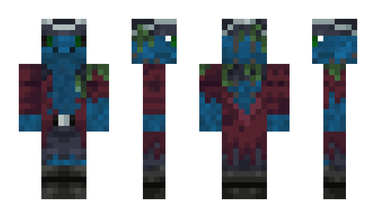 BlueL1zzard Minecraft Skin