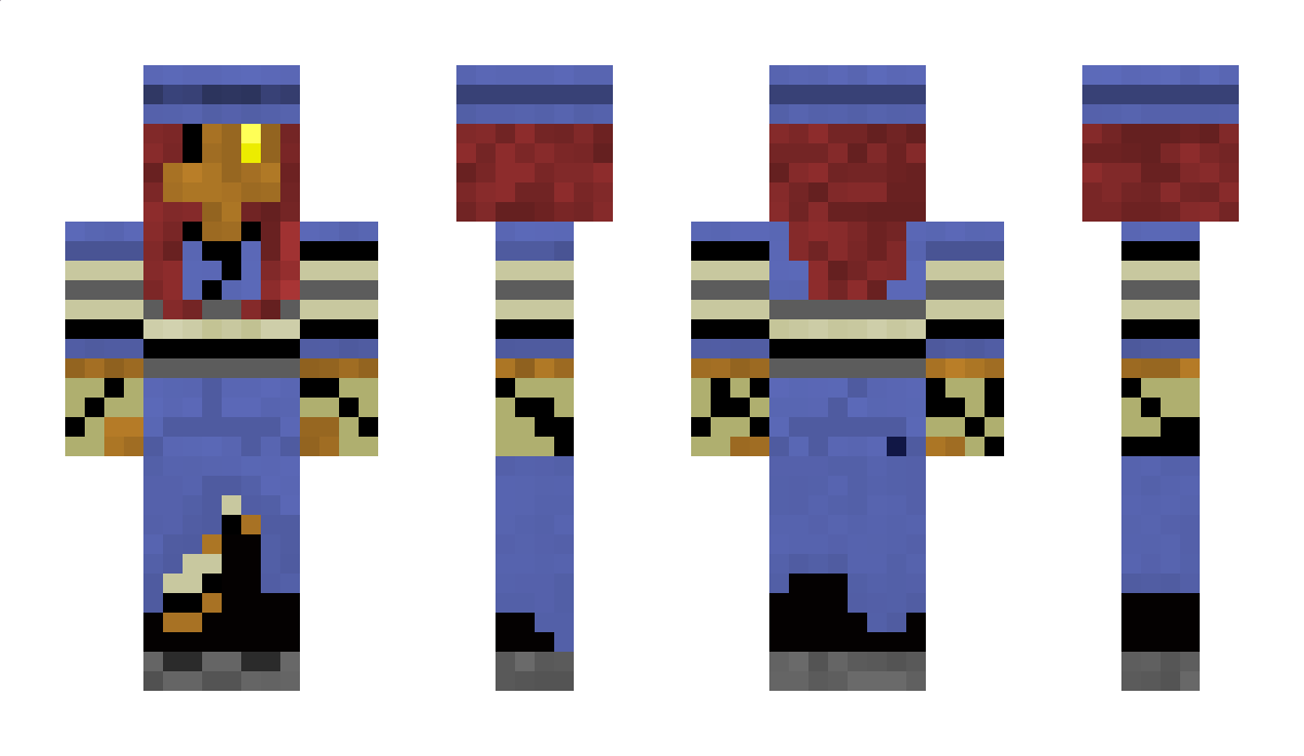 JazzRobutt Minecraft Skin