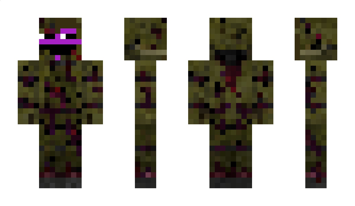 WilliamAftonFnaf Minecraft Skin