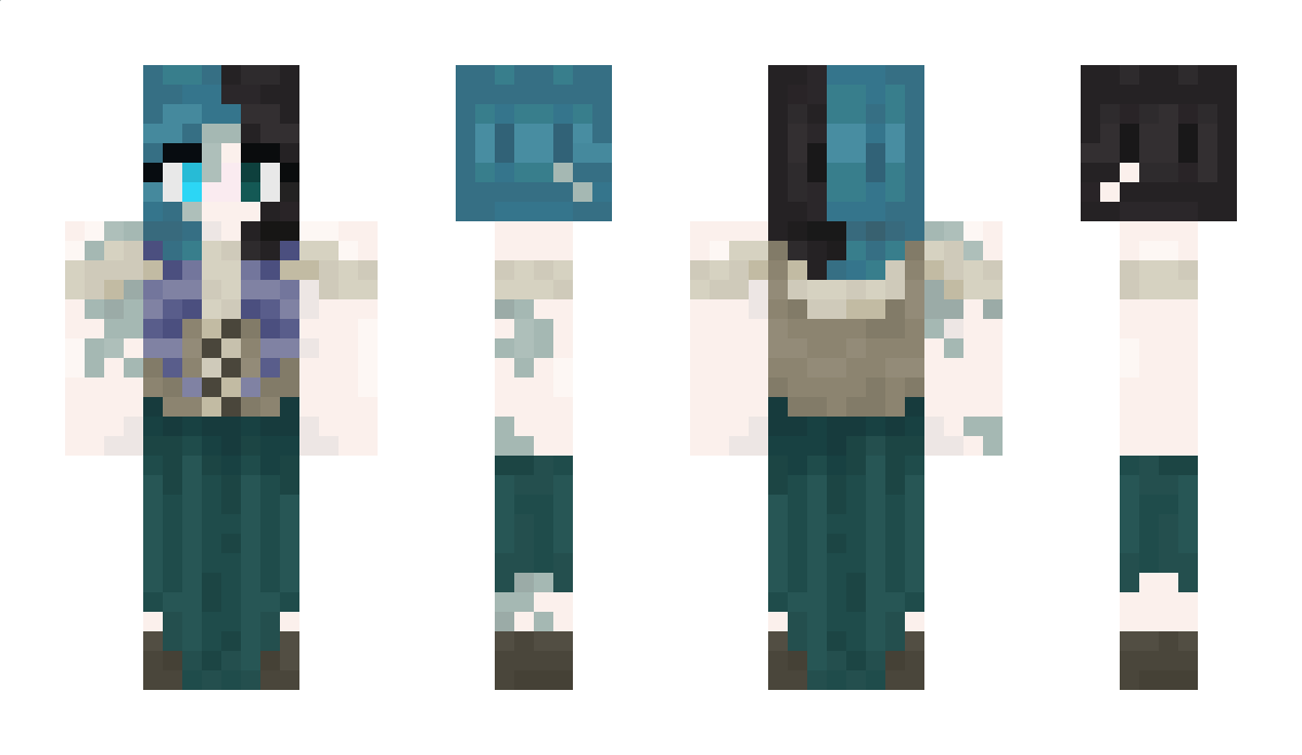 enbydrowned Minecraft Skin