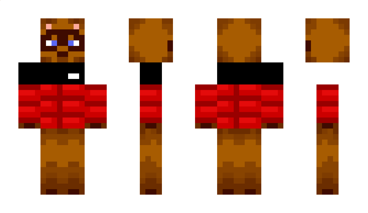 racoon Minecraft Skin