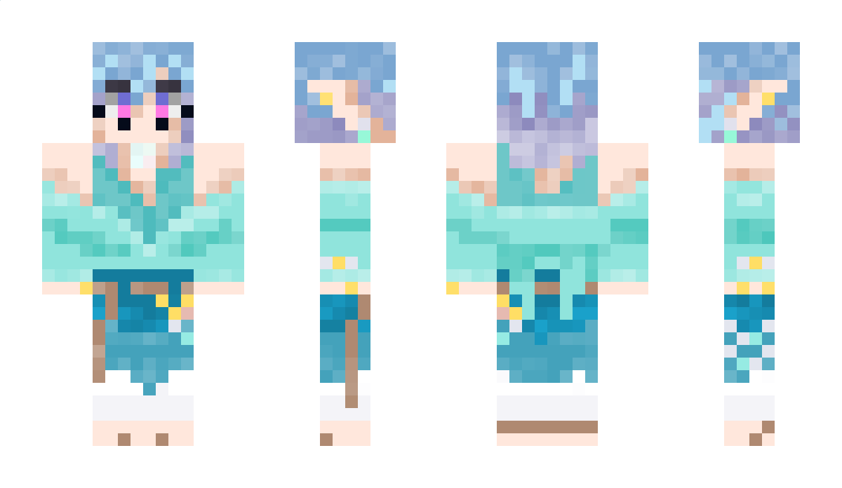 NaokiOceancrest Minecraft Skin