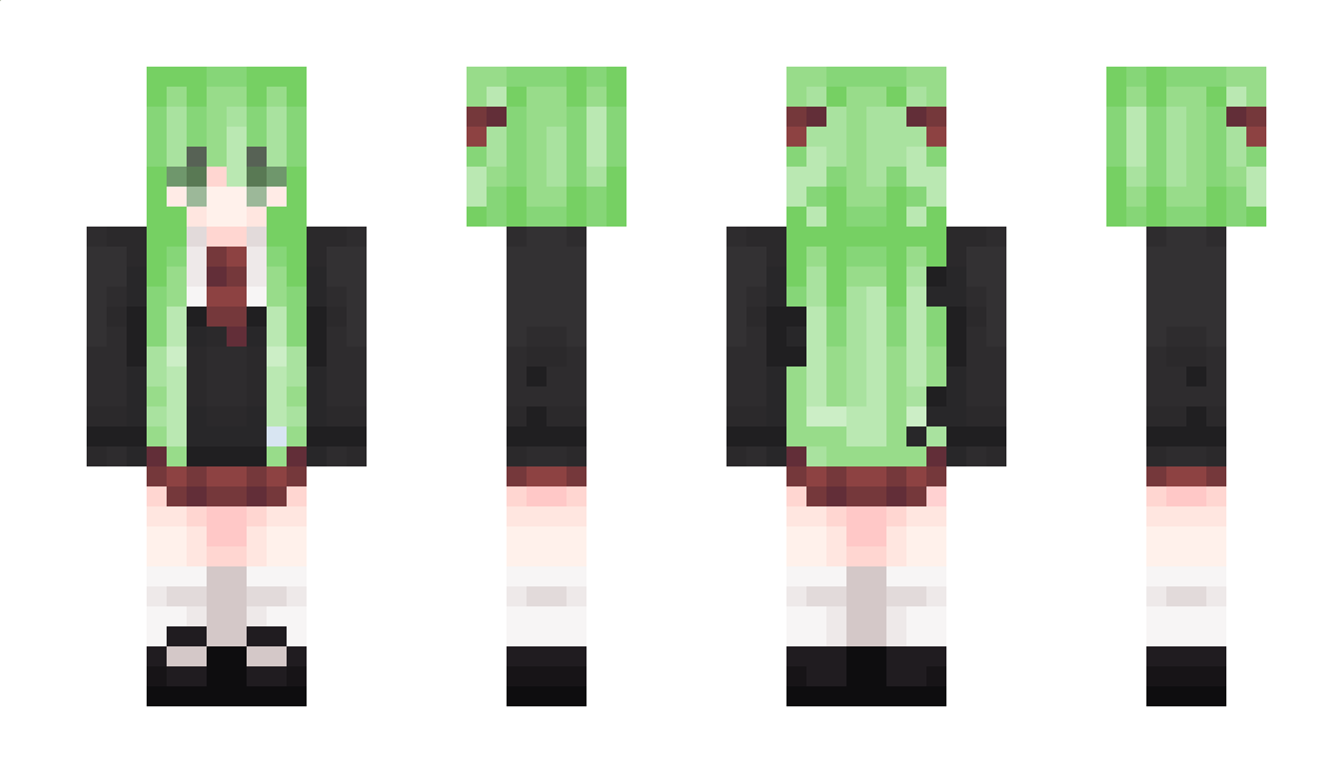 Greened Minecraft Skin