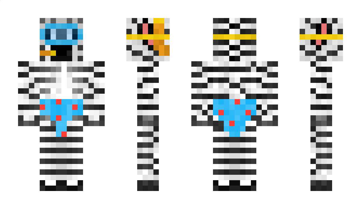 Zebravis Minecraft Skin