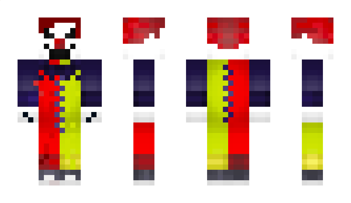 scaryclown Minecraft Skin