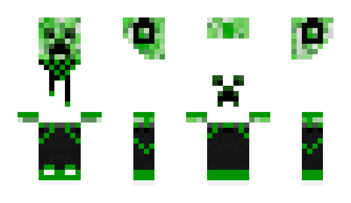 creeperT Minecraft Skin