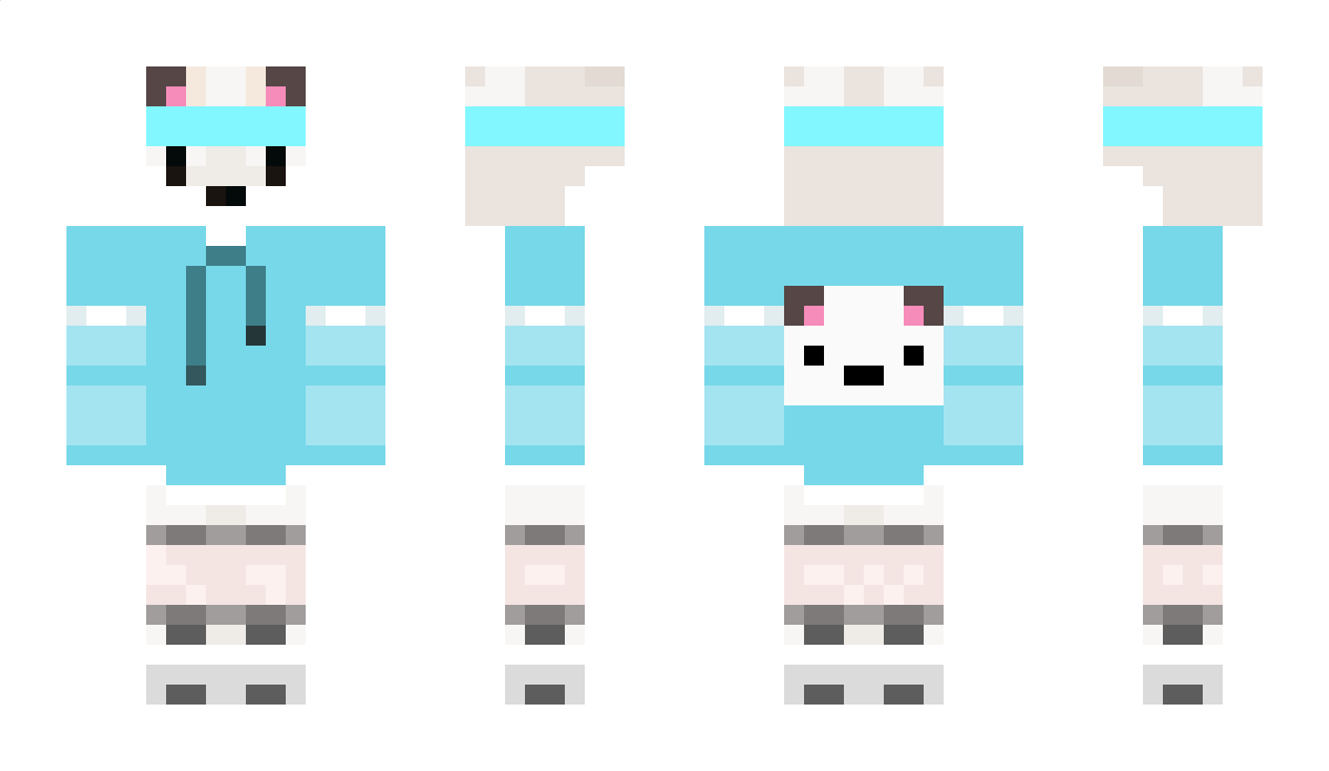 WhiteXiong Minecraft Skin