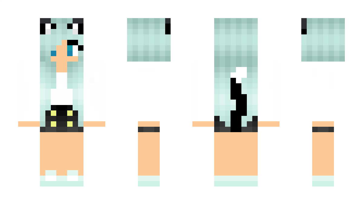 BlueCat Minecraft Skin