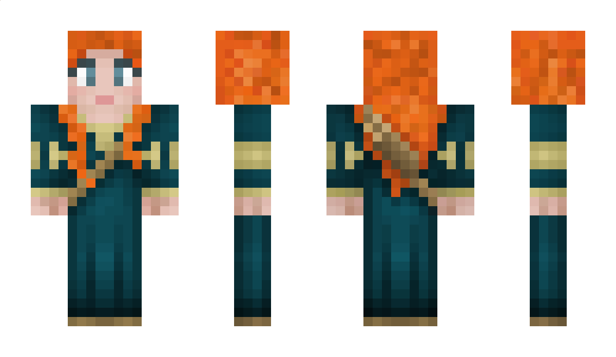 Merida Minecraft Skin