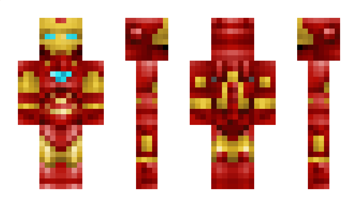 Ironmman Minecraft Skin