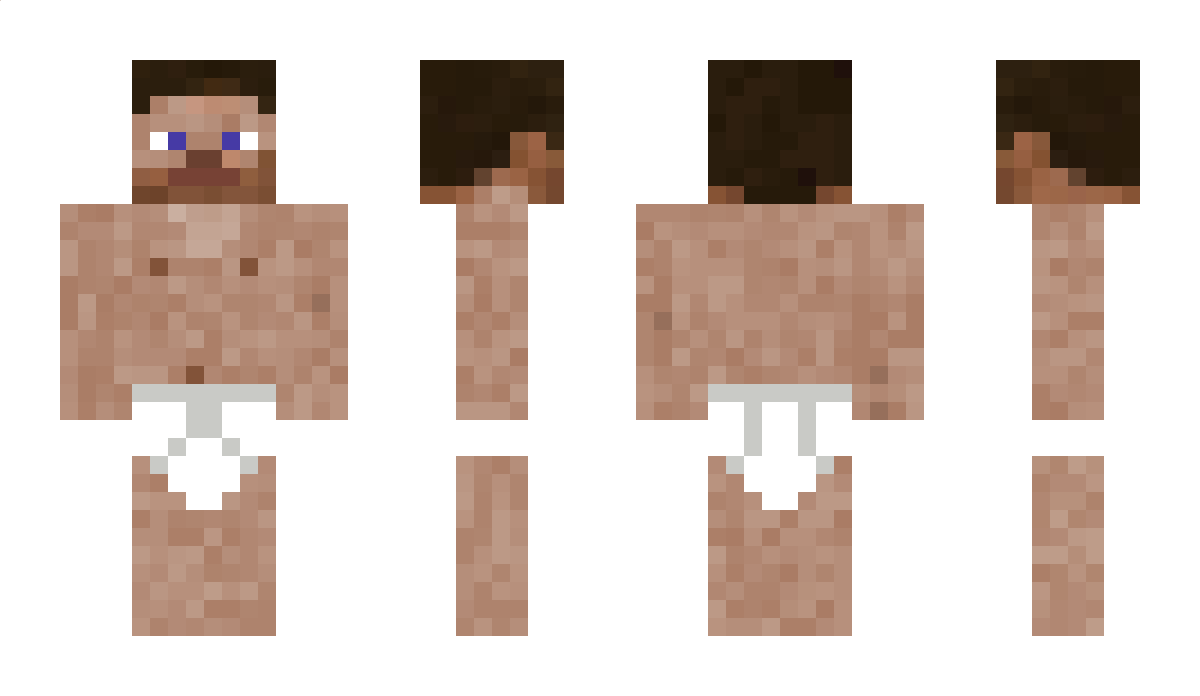 NoClothesSteve Minecraft Skin