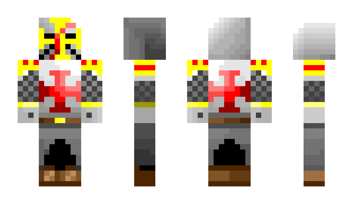 PiercedCrusades Minecraft Skin