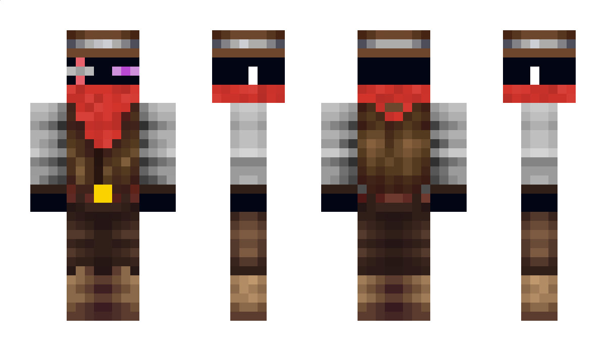 HoodedBonsai345 Minecraft Skin