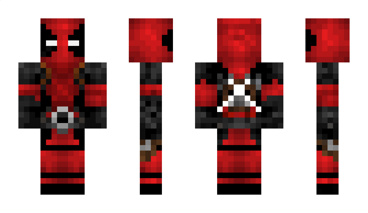 DEADPOOL003 Minecraft Skin