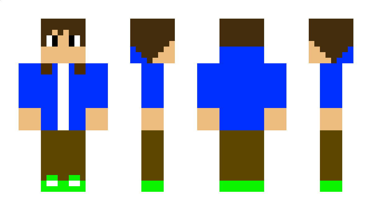 BlueberryYT Minecraft Skin