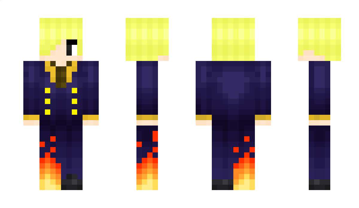 SANJI3 Minecraft Skin