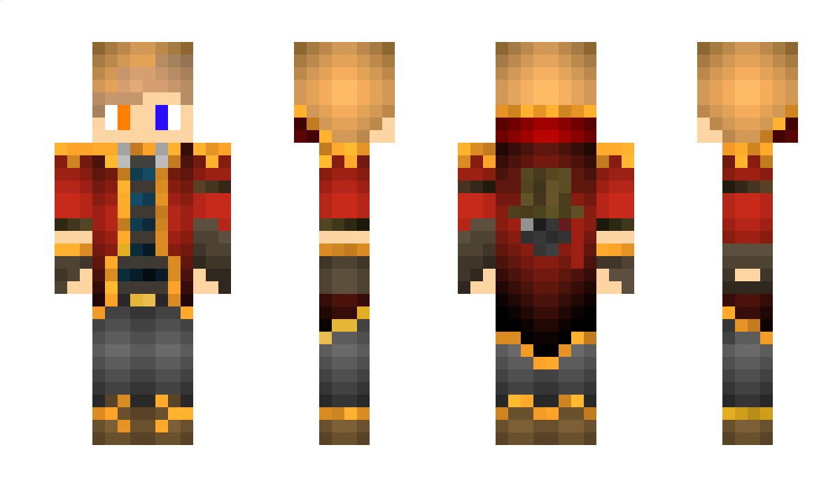 Randnotiz Minecraft Skin