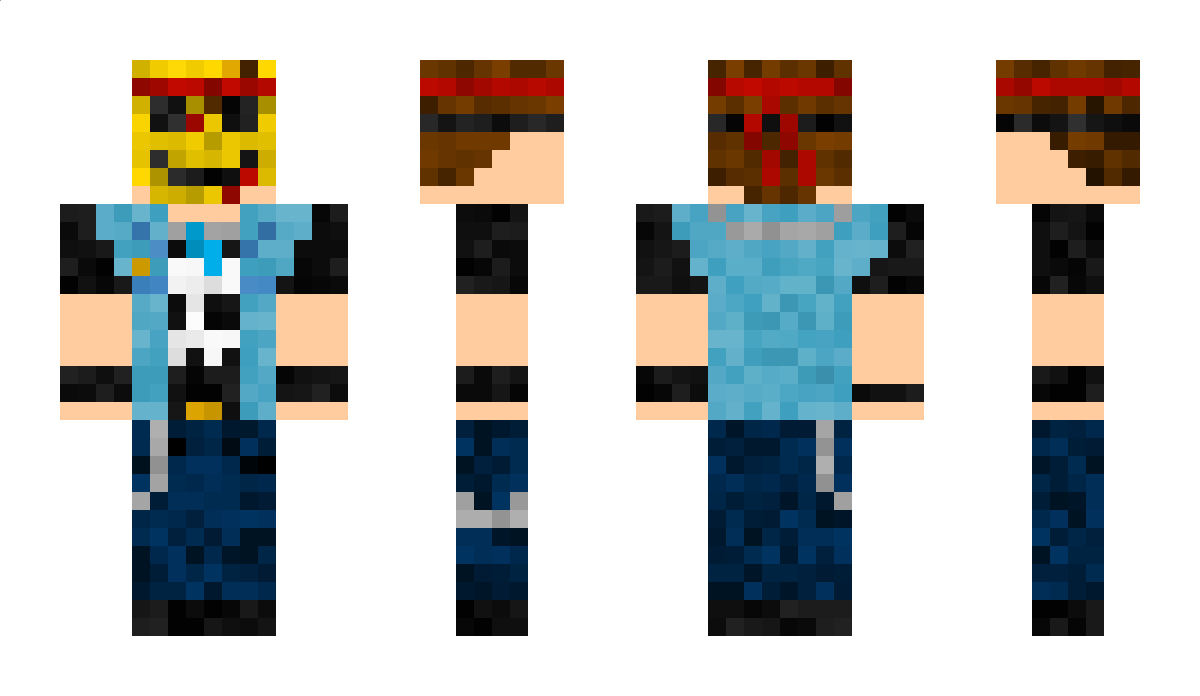 Niebieska_Czacha Minecraft Skin