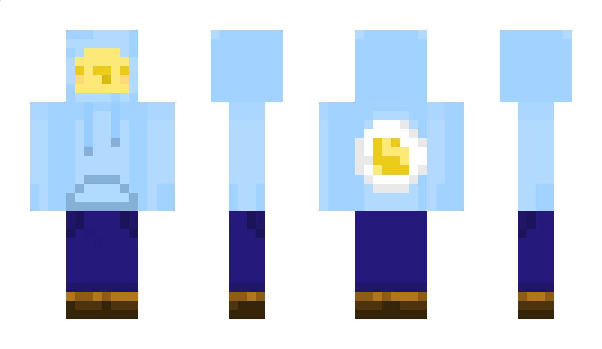 EggsRBlue Minecraft Skin