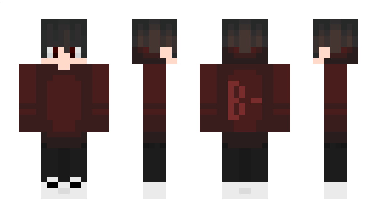 bNegative Minecraft Skin