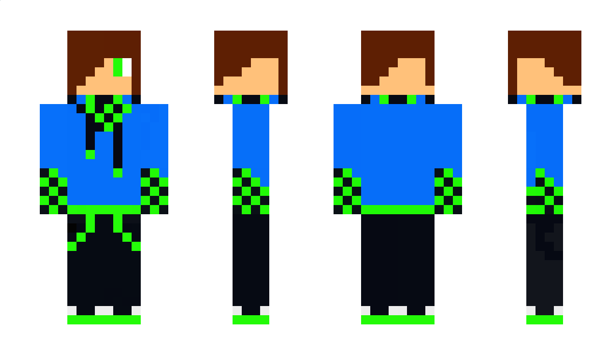 GamerHacker Minecraft Skin