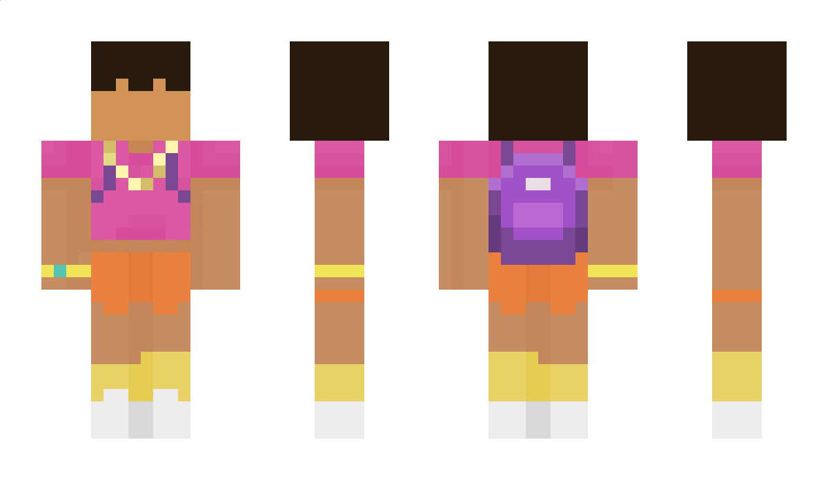 DoraDeLaTess Minecraft Skin